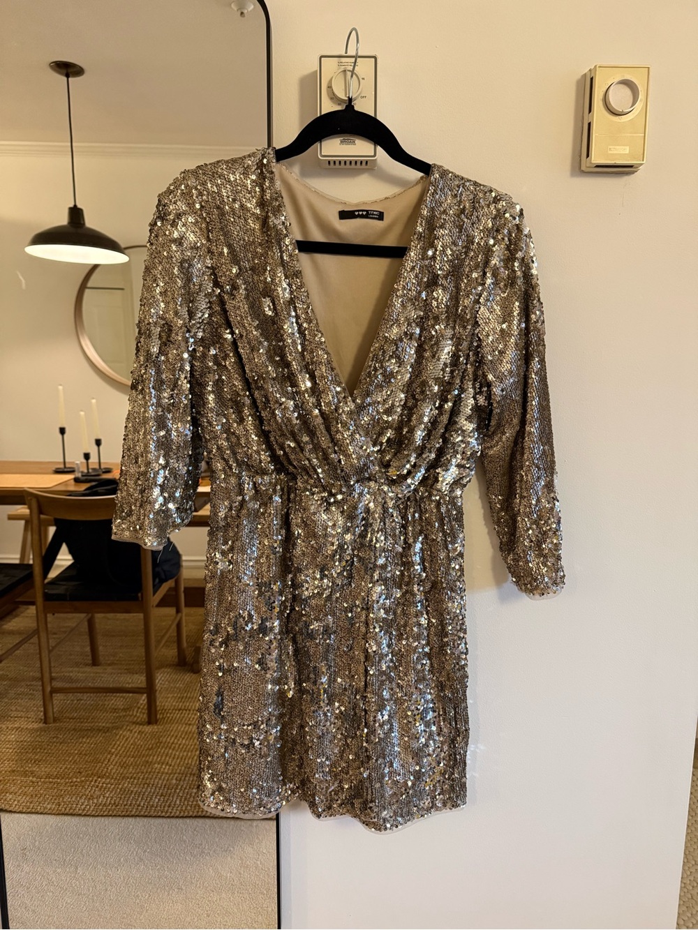 *holiday dress* TFNC Sequin dress size small